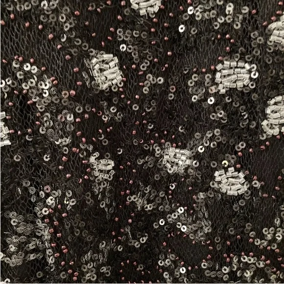 Zara Limited Edition Black Midi Embellished dress. NWOT size M/L - Picture 12 of 16